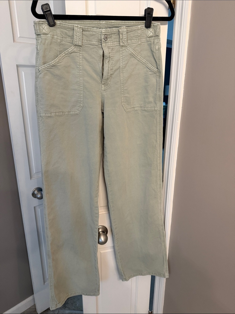 American Eagle Outfitters Light Sage Stovepipe pants